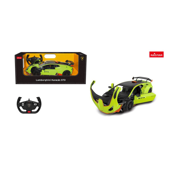 Autko R/C 1:14 Lamborghini Huracan STO Zielony RASTAR