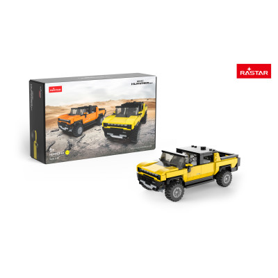 Autko Klocki 1:30 Hummer EV Żółty RASTAR