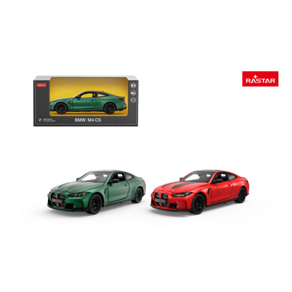 Autko Metalowe 1:24 BMW M4 CS Zielony RASTAR