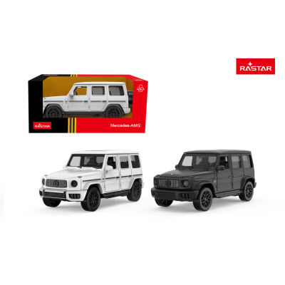 Autko Metalowe 1:43 Mercedes AMG G63 Czarny RASTAR
