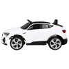Audi E-Tron Sportback dla dzieci Biały + Pilot + Napęd 4x4 + Wolny Start + Radio MP3 + LED