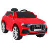 Audi Q8 Lift na akumulator dla dzieci Czerwony + Pilot + EVA + Wolny Start + MP3 USB + LED