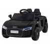Audi R8 na akumulator dla dzieci Czarny + Pilot + EVA + Wolny Start + MP3 LED