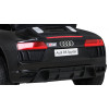 Audi R8 na akumulator dla dzieci Czarny + Pilot + EVA + Wolny Start + MP3 LED
