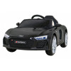 Audi R8 LIFT Samochodzik na akumulator Czarny + Pilot + Koła EVA + MP3 + LED