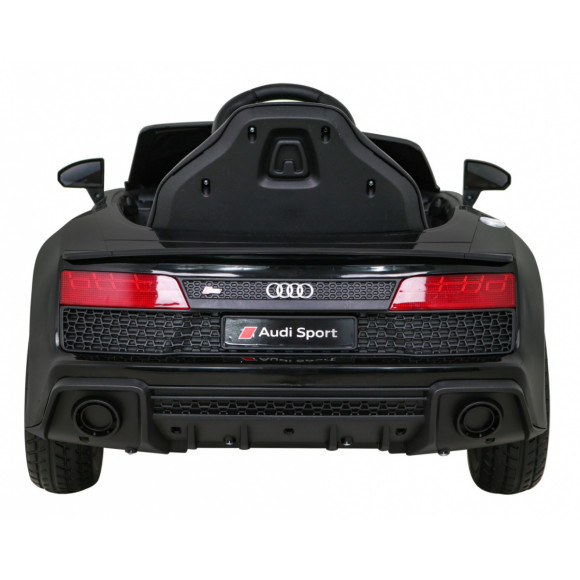 Audi R8 LIFT Samochodzik na akumulator Czarny + Pilot + Koła EVA + MP3 + LED