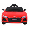 Audi R8 LIFT Samochodzik na akumulator Czerwony + Pilot + Koła EVA + MP3 + LED