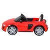 Audi R8 LIFT Samochodzik na akumulator Czerwony + Pilot + Koła EVA + MP3 + LED