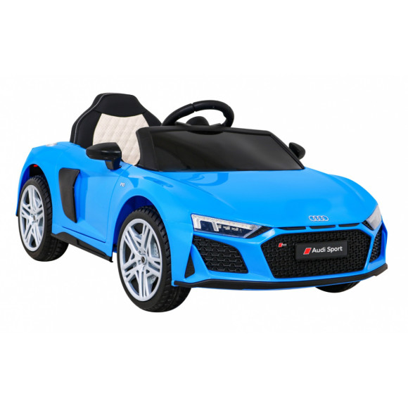 Audi R8 LIFT Samochodzik na akumulator Niebieski + Pilot + Koła EVA + MP3 + LED