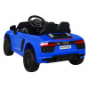 Audi R8 na akumulator dla dzieci Niebieski + Pilot + EVA + Wolny Start + MP3 LED