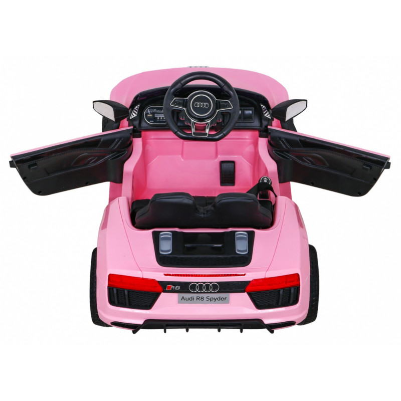 Audi R8 na akumulator dla dzieci Różowy + Pilot + EVA + Wolny Start + MP3 LED