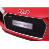 Audi R8 Spyder na akumulator Czerwony + Pilot + EVA + Wolny Start + Radio MP3 + LED Audi R8 Spyder na akumulator Czerwony + Pilot + EVA + Wolny Start + Radio MP3 + LED