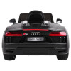 Audi R8 Spyder na akumulator Lakier Czarny + Pilot + EVA + Wolny Start + Radio MP3 + LED Audi R8 Spyder na akumulator Lakier Czarny + Pilot + EVA + Wolny Start + Radio MP3 + LED