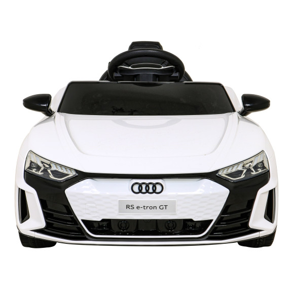 Audi RS E-Tron GT na akumulator Biały + Pilot + Napęd 4x4 + Radio MP3 + LED + EVA