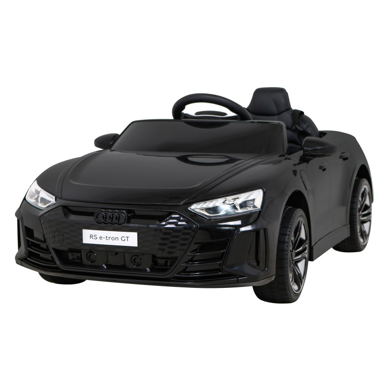 Audi RS E-Tron GT na akumulator Czarny + Pilot + Napęd 4x4 + Radio MP3 + LED + EVA