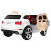 Auto na akumulator Bentley Bentayga dla dzieci Biały + Koła EVA + Radio MP3 + Pilot