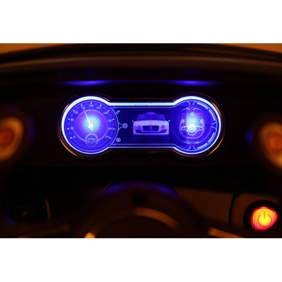 Auto na akumulator Bentley EXP 12 dla dzieci Biały + Pilot + Otwierane drzwi + Elegancki wygląd