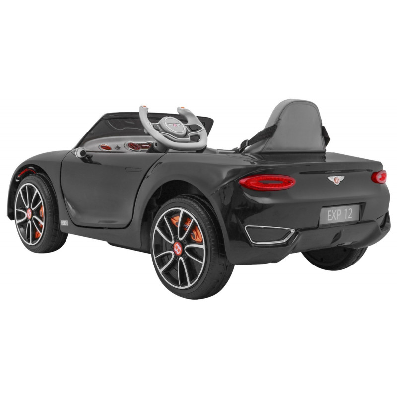 Auto na akumulator Bentley EXP 12 dla dzieci Czarny + Pilot + Otwierane drzwi + Elegancki wygląd