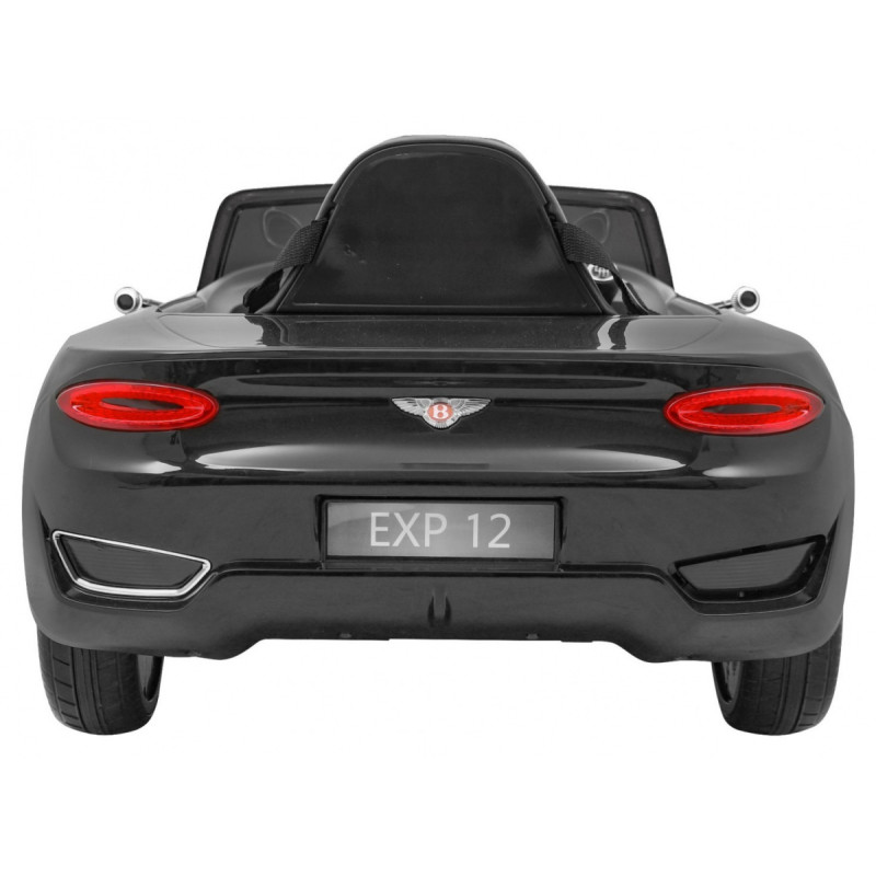 Auto na akumulator Bentley EXP 12 dla dzieci Czarny + Pilot + Otwierane drzwi + Elegancki wygląd