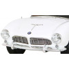 Autko BMW 507 Retro elektryczne dla dzieci Biały + Audio LED + Pilot + Ekoskóra + EVA + Wolny Start