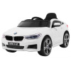 BMW 6 GT Autko na akumulator Biały + Pilot + Wolny Start + EVA + Pasy + LED MP3