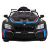 BMW M6 GT3 Auto na akumulator dla dzieci Czarny + Nawiew powietrza + Dźwięki MP3 Światła + Pilot