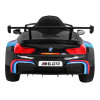 BMW M6 GT3 Auto na akumulator dla dzieci Czarny + Nawiew powietrza + Dźwięki MP3 Światła + Pilot