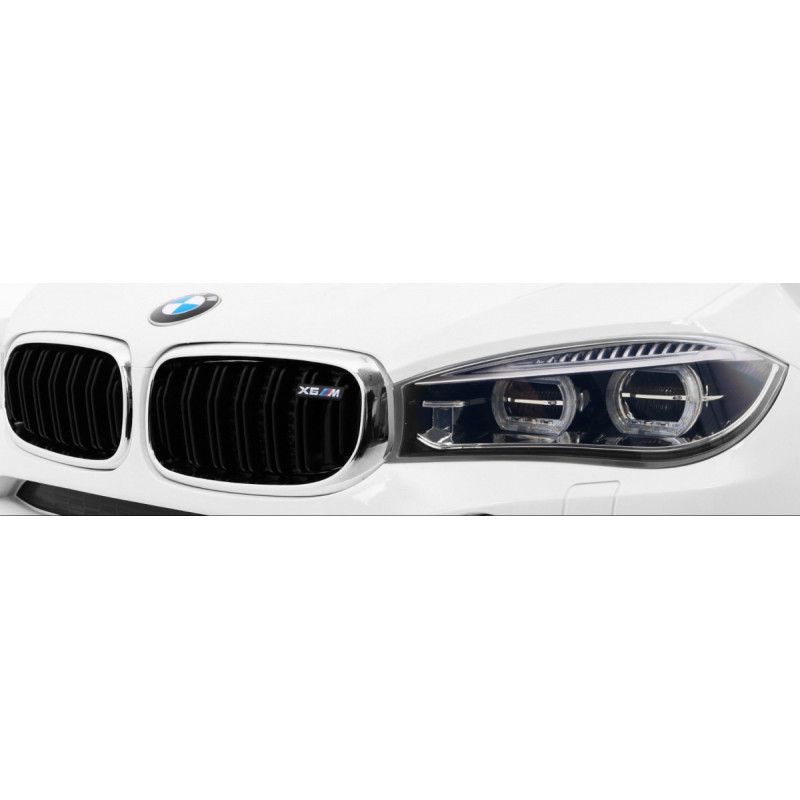 BMW X6M Elektryczne Autko dla dzieci Biały + Pilot + EVA + Wolny Start + Panel audio + LED