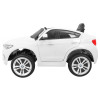 BMW X6M Elektryczne Autko dla dzieci Biały + Pilot + EVA + Wolny Start + Panel audio + LED