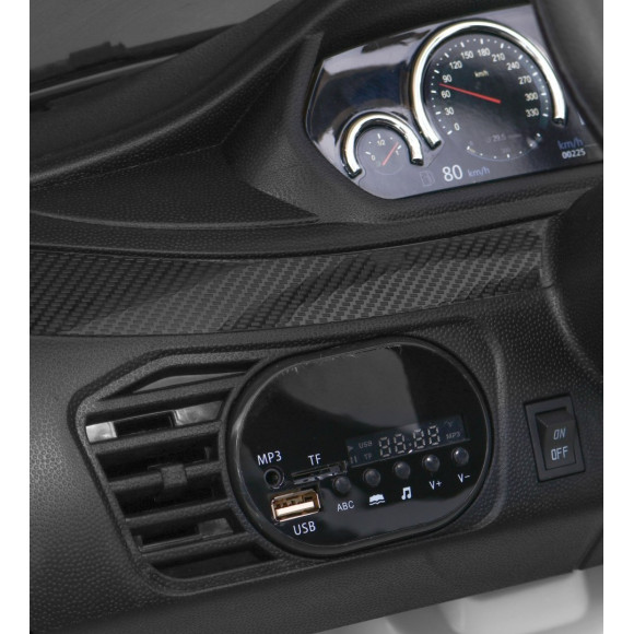 BMW X6M Elektryczne Autko dla dzieci Biały + Pilot + EVA + Wolny Start + Panel audio + LED