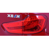 BMW X6M Elektryczne Autko dla dzieci Lakier Czerwony + Pilot + EVA + Wolny Start + Audio + LED