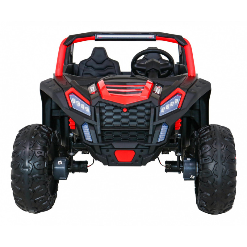 Buggy ATV Racing dla 2 dzieci Czerwony + Napęd 4x4 + Pilot + Wolny Start + MP3 LED