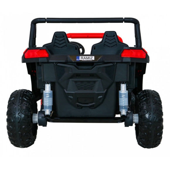 Buggy ATV Racing dla 2 dzieci Czerwony + Napęd 4x4 + Pilot + Wolny Start + MP3 LED