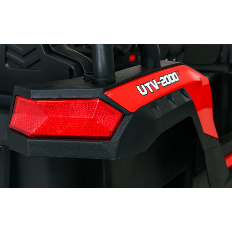 Buggy ATV Racing dla 2 dzieci Czerwony + Napęd 4x4 + Pilot + Wolny Start + MP3 LED