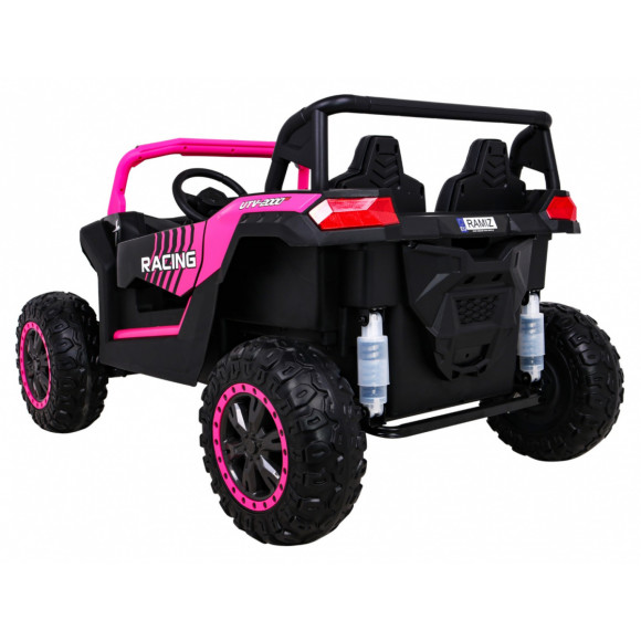 Buggy ATV Racing dla 2 dzieci Różowy + Napęd 4x4 + Pilot + Wolny Start + MP3 LED