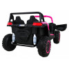 Buggy ATV Racing dla 2 dzieci Różowy + Napęd 4x4 + Pilot + Wolny Start + MP3 LED