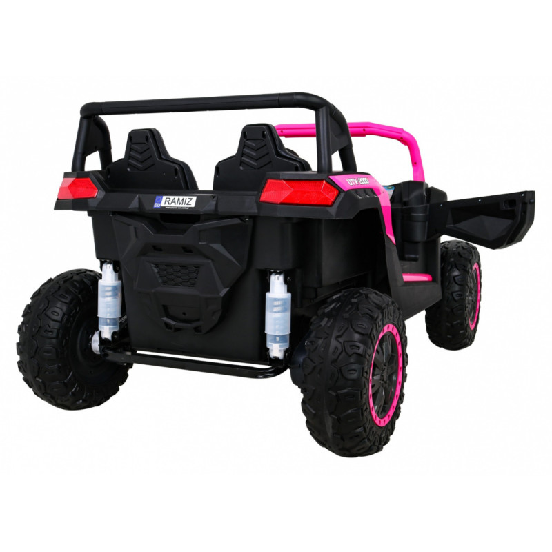 Buggy ATV Racing dla 2 dzieci Różowy + Napęd 4x4 + Pilot + Wolny Start + MP3 LED