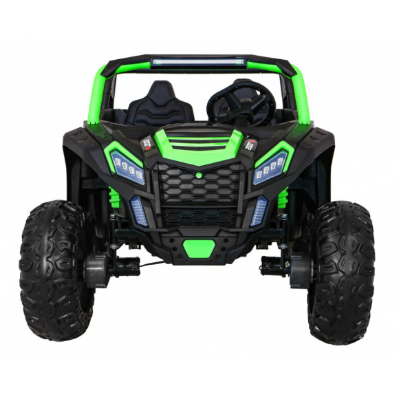 Buggy ATV Racing dla 2 dzieci Zielony + Napęd 4x4 + Pilot + Wolny Start + MP3 LED