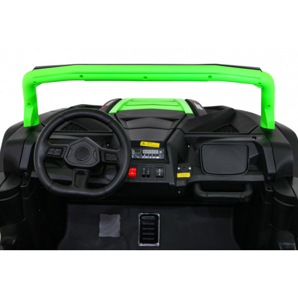 Buggy ATV Racing dla 2 dzieci Zielony + Napęd 4x4 + Pilot + Wolny Start + MP3 LED