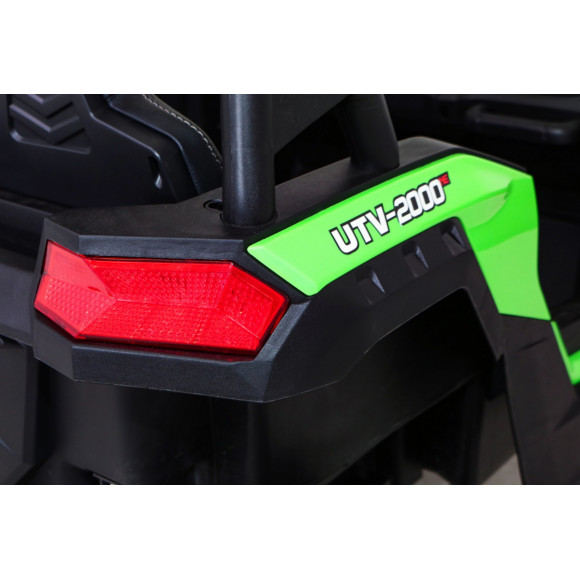 Buggy ATV Racing dla 2 dzieci Zielony + Napęd 4x4 + Pilot + Wolny Start + MP3 LED