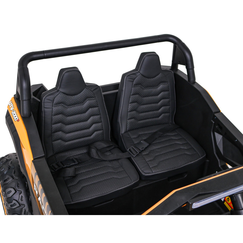 Buggy ATV Racing dla 2 dzieci Złoty + Napęd 4x4 + Pilot + Wolny Start + MP3 LED