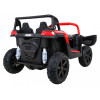 Buggy ATV Strong Racing dla 2 dzieci Czerwony + Silnik bezszczotkowy + Pompowane koła + Audio LED