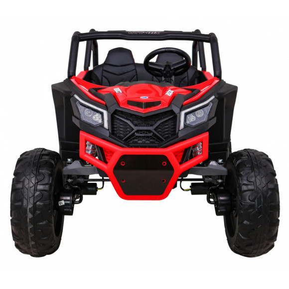 Buggy UTV-MX na akumulator dla dzieci Czerwony + Napęd 4x4 + Pilot + Audio LED + Schowek + EVA + Wolny Start Buggy UTV-MX na akumulator dla dzieci Czerwony + Napęd 4x4 + Pilot + Audio LED + Schowek + EVA + Wolny Start