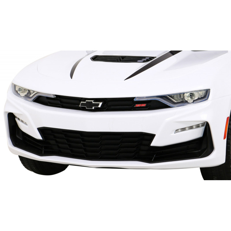 Chevrolet Camaro 2SS na akumulator Biały + Pilot + Koła EVA + Wolny Start + Dźwięki Światła