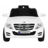 Autko City Rider dla dzieci Biały + Pilot + Regulacja kierownicy + Wolny Start + MP3 USB + LED
