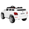 Autko City Rider dla dzieci Biały + Pilot + Regulacja kierownicy + Wolny Start + MP3 USB + LED
