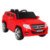 Autko City Rider dla dzieci Czerwony + Pilot + Regulacja kierownicy + Wolny Start + MP3 USB + LED