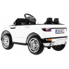 Autko Rapid Racer elektryczne dla dzieci Biały + Pilot + Wolny Start + EVA + MP3 LED