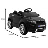Autko Rapid Racer elektryczne dla dzieci Czarny + Pilot + Wolny Start + EVA + MP3 LED Autko Rapid Racer elektryczne dla dzieci Czarny + Pilot + Wolny Start + EVA + MP3 LED