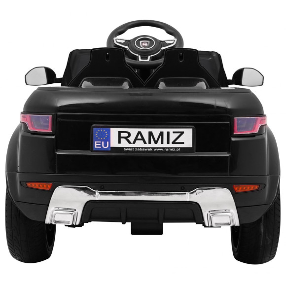 Autko Rapid Racer elektryczne dla dzieci Czarny + Pilot + Wolny Start + EVA + MP3 LED Autko Rapid Racer elektryczne dla dzieci Czarny + Pilot + Wolny Start + EVA + MP3 LED
